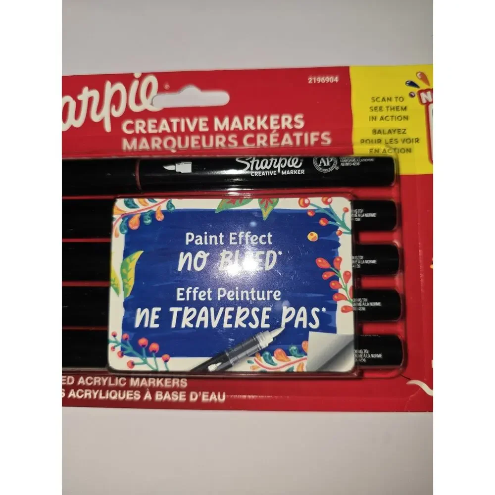 Sharpie acrylic creative