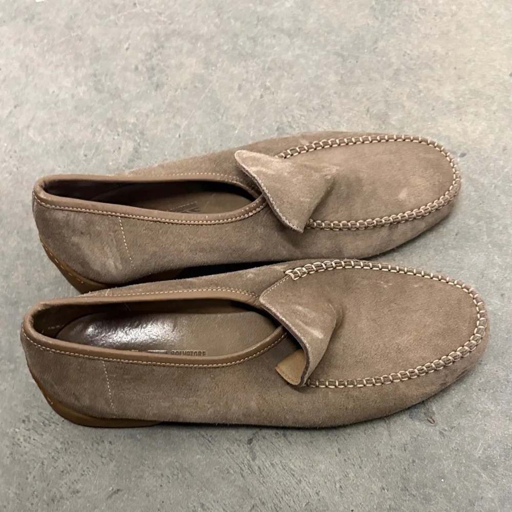 Salvatore Ferragamo luxurious suede
