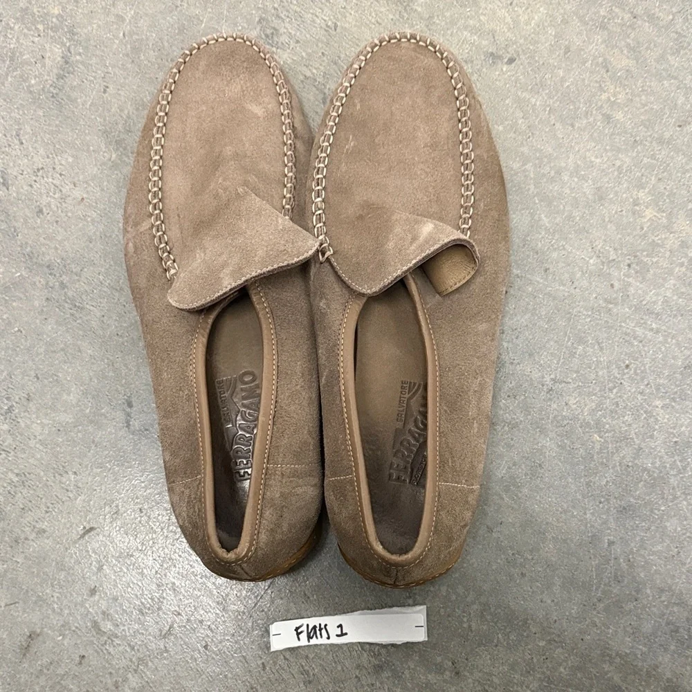 Salvatore Ferragamo luxurious suede