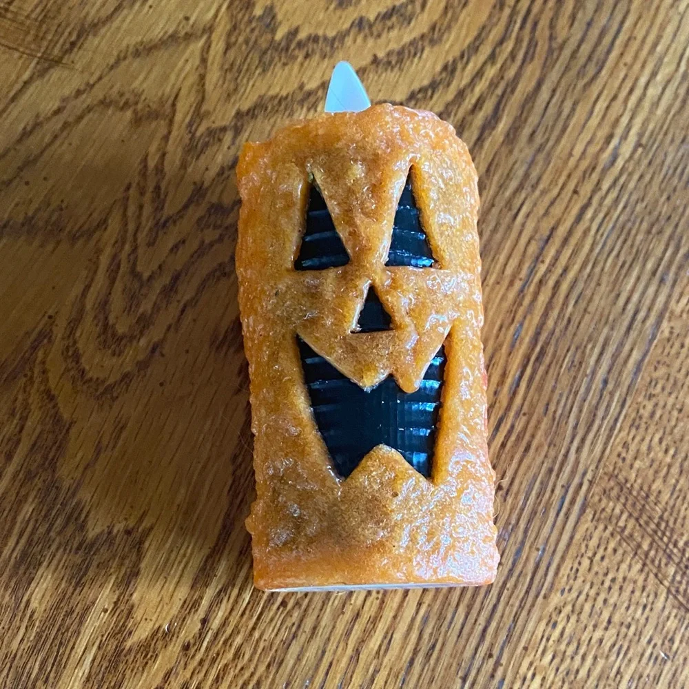 liown candle carved halloween