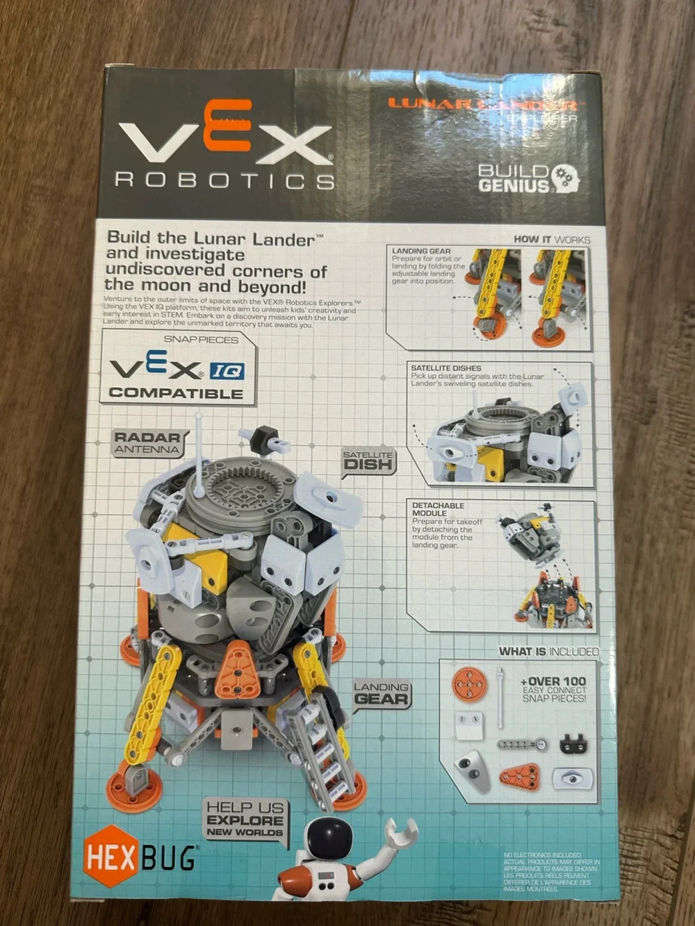 Hexbug features etc