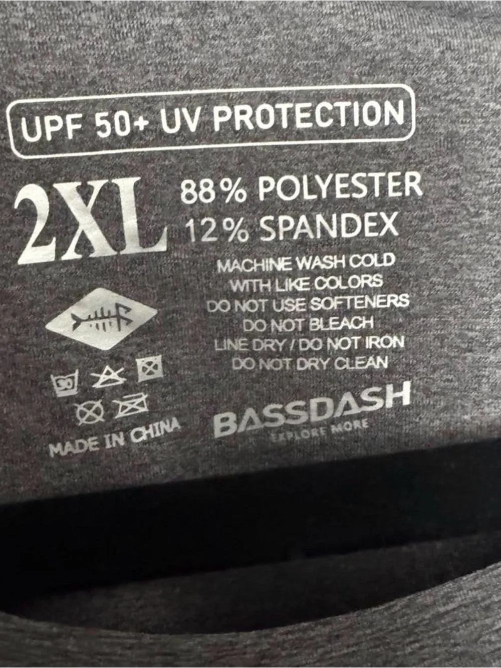 Bassdash breathable gray
