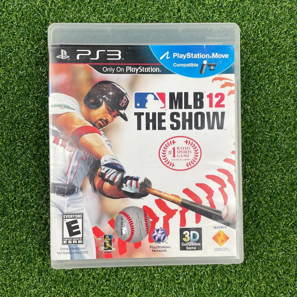 MLB 12: The Show (Sony PlayStation 3, 2012) PS3 no Manual Tested