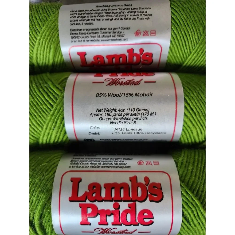 Lamb’s Pride no skein skeins