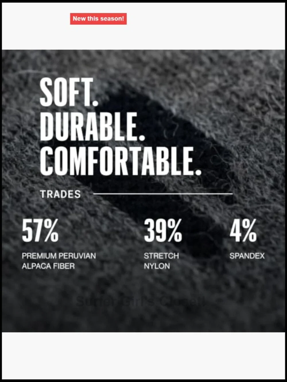 N/A regulating listed socks