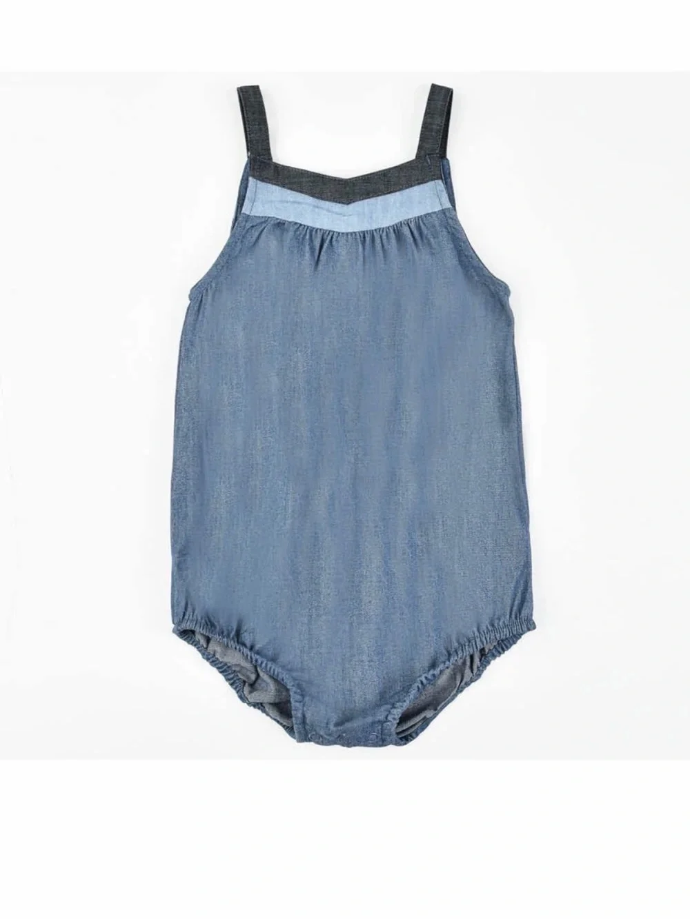 100% Cotton Denim Baby Onsie