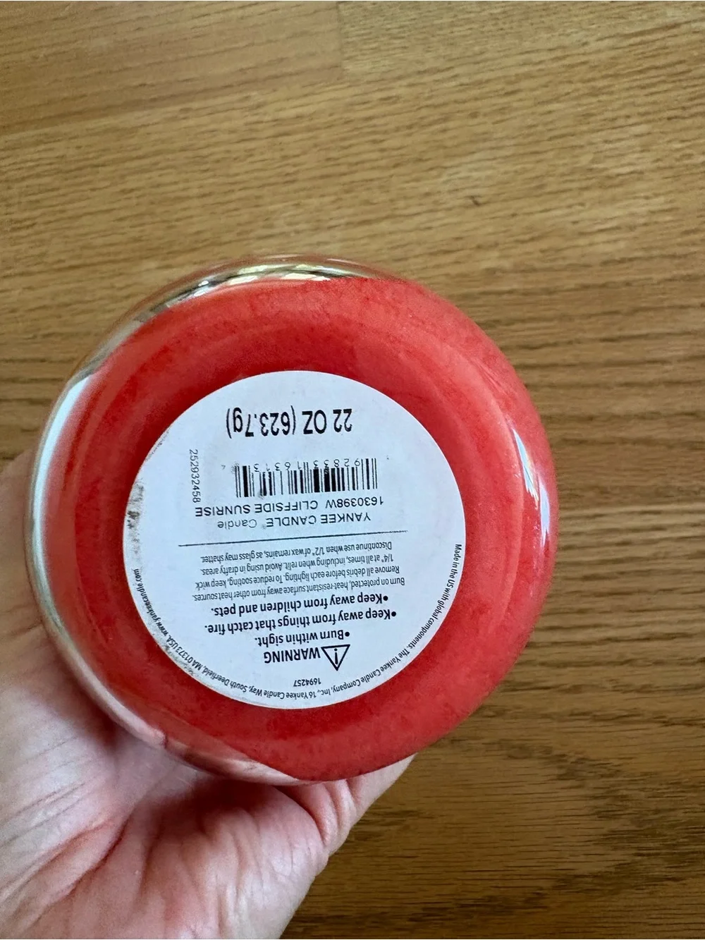Yankee Candle coral vibrant