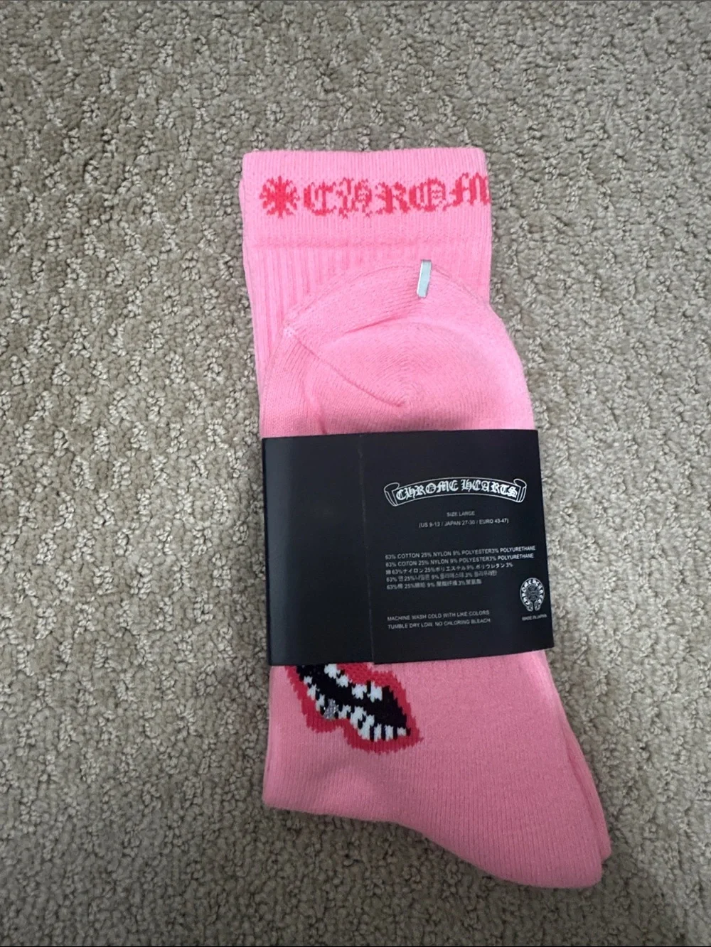 Chrome Hearts vibrant pink