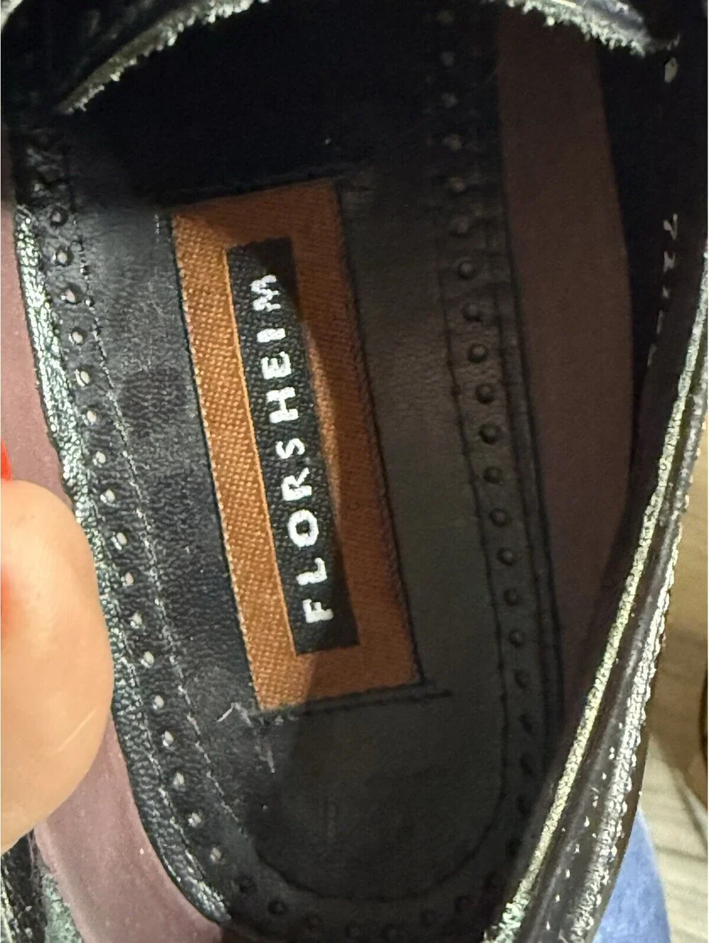 Florsheim tiny nicks