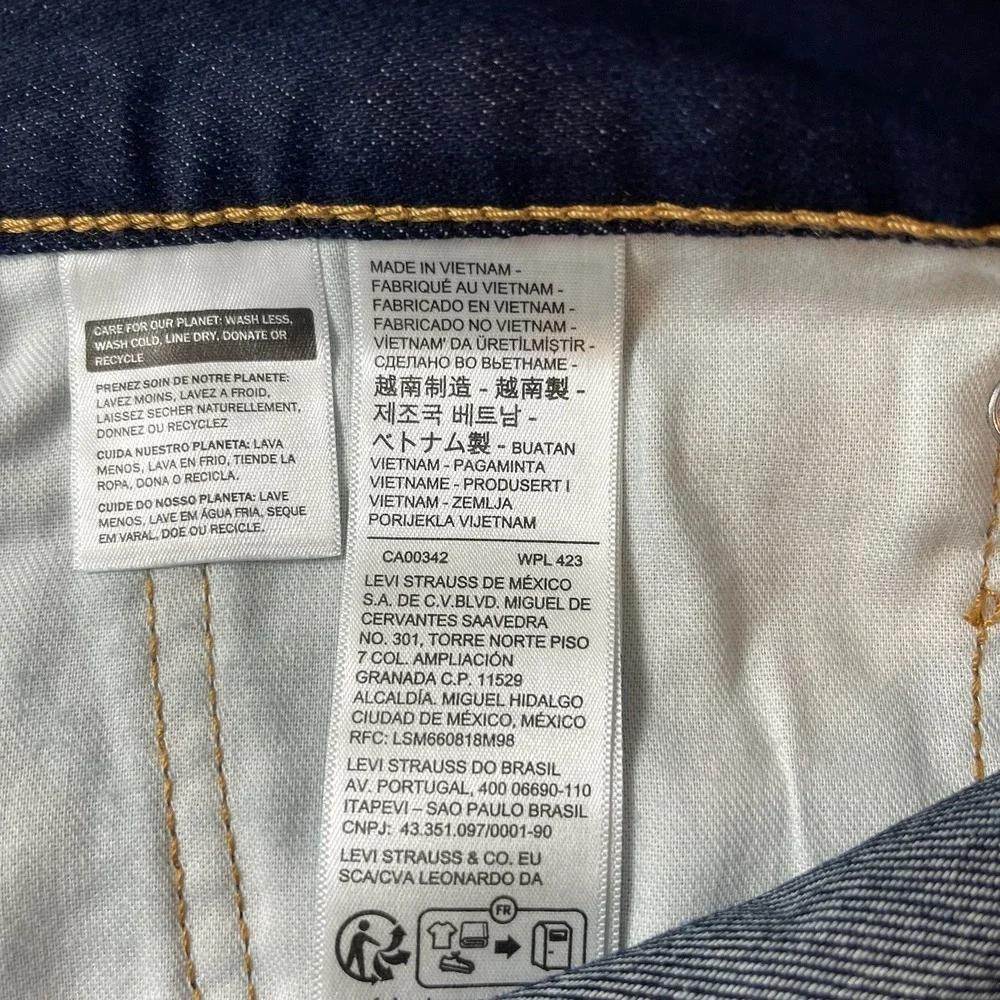 Levis sizing title