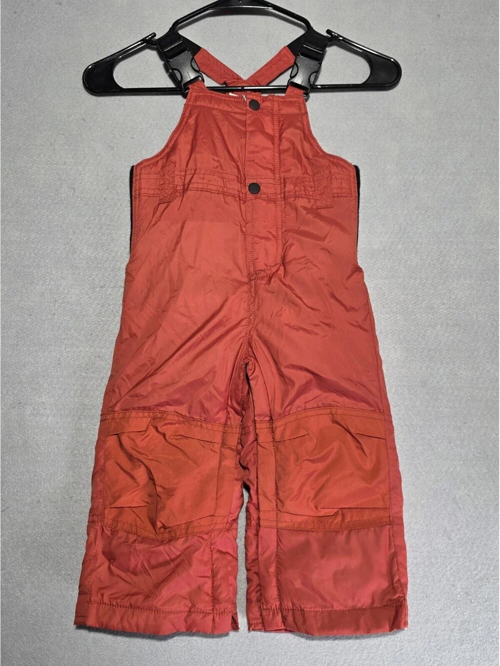 Baby Gap Warmest Snow Bib Overalls Toddler 18-24 Months Red Orange NWT