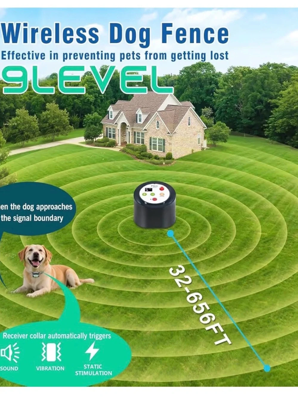 plkm wireless dog