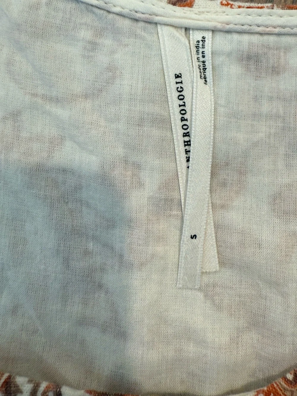 Anthropologie loose puff
