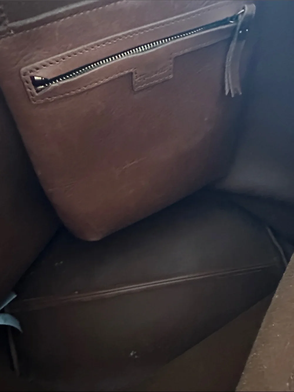 Madewell spacious leather