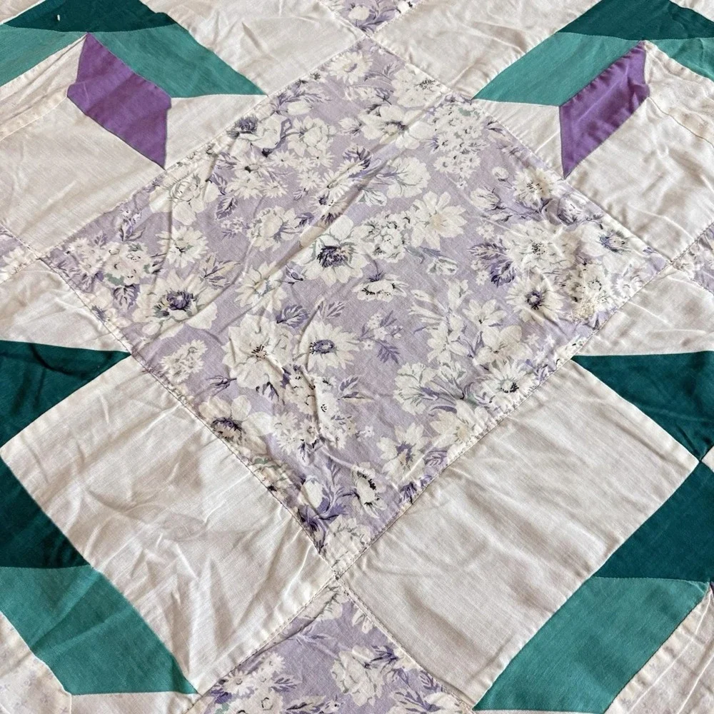 Handmade vintage patchwork