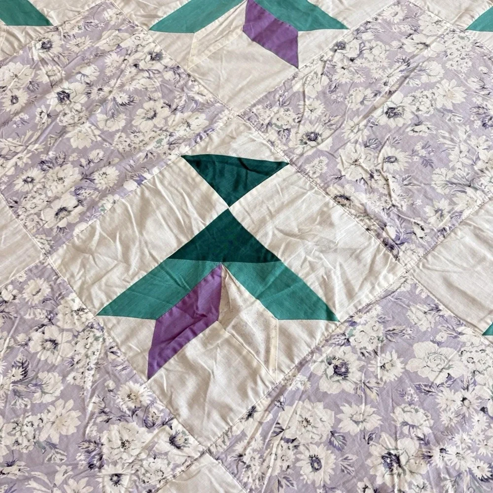 Handmade vintage patchwork