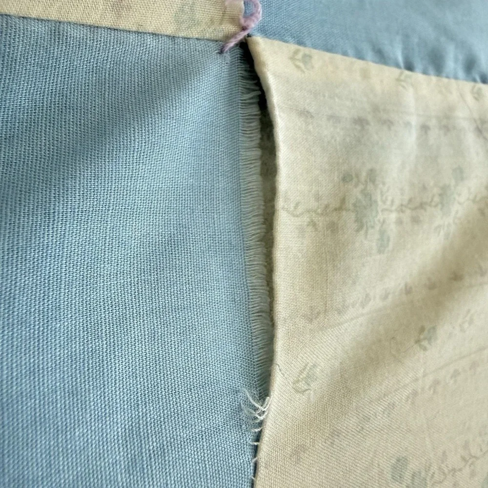 Handmade blocks throughout noticeable