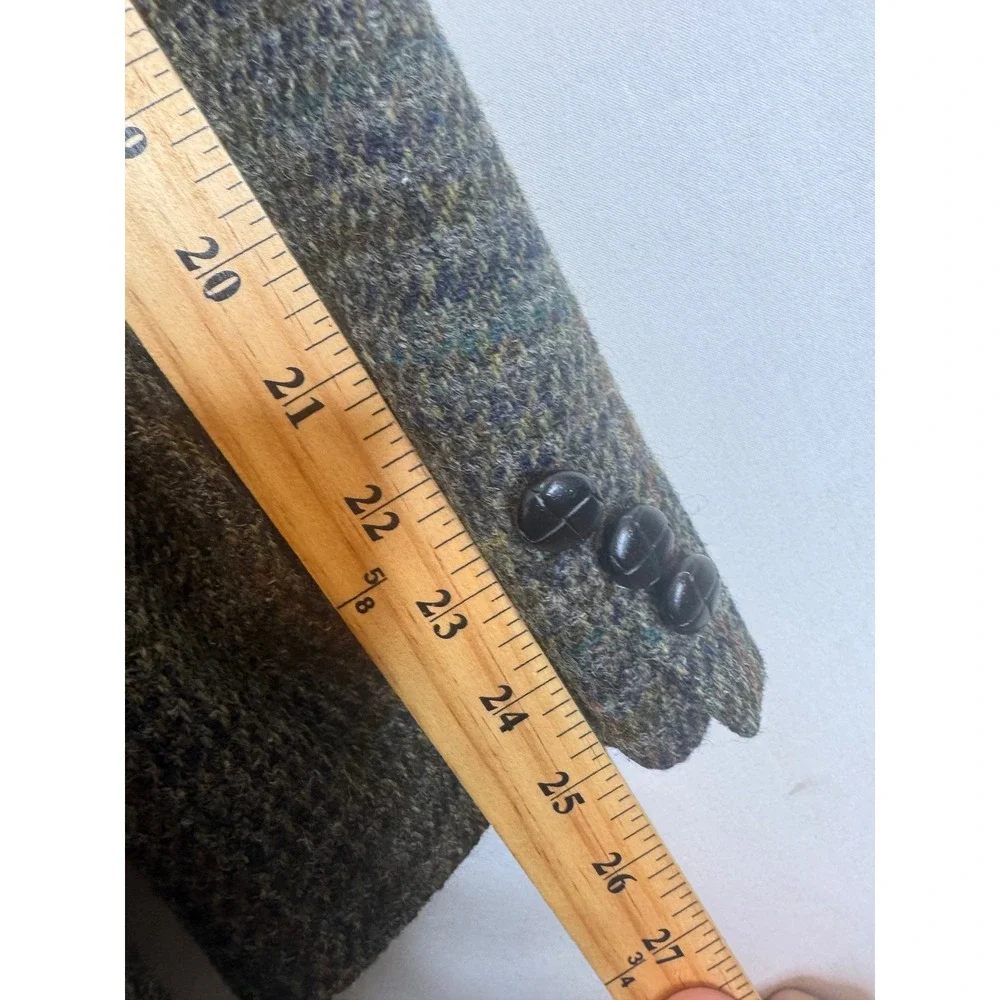 Harris Tweed button pocket it