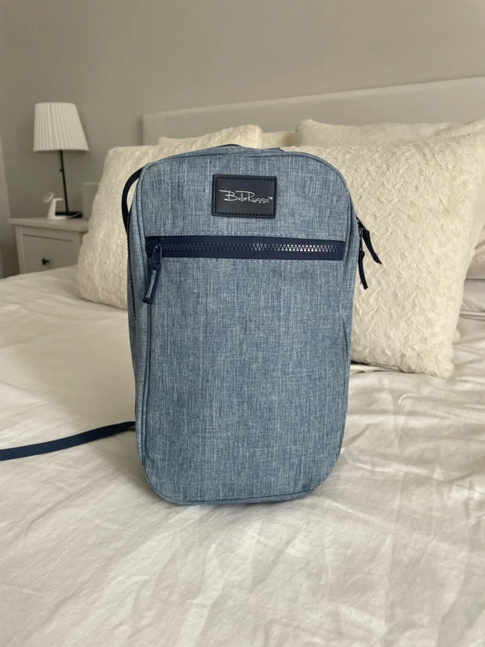 BELLA RUSSO Denim-Blue Men’s Sling Back Cooler