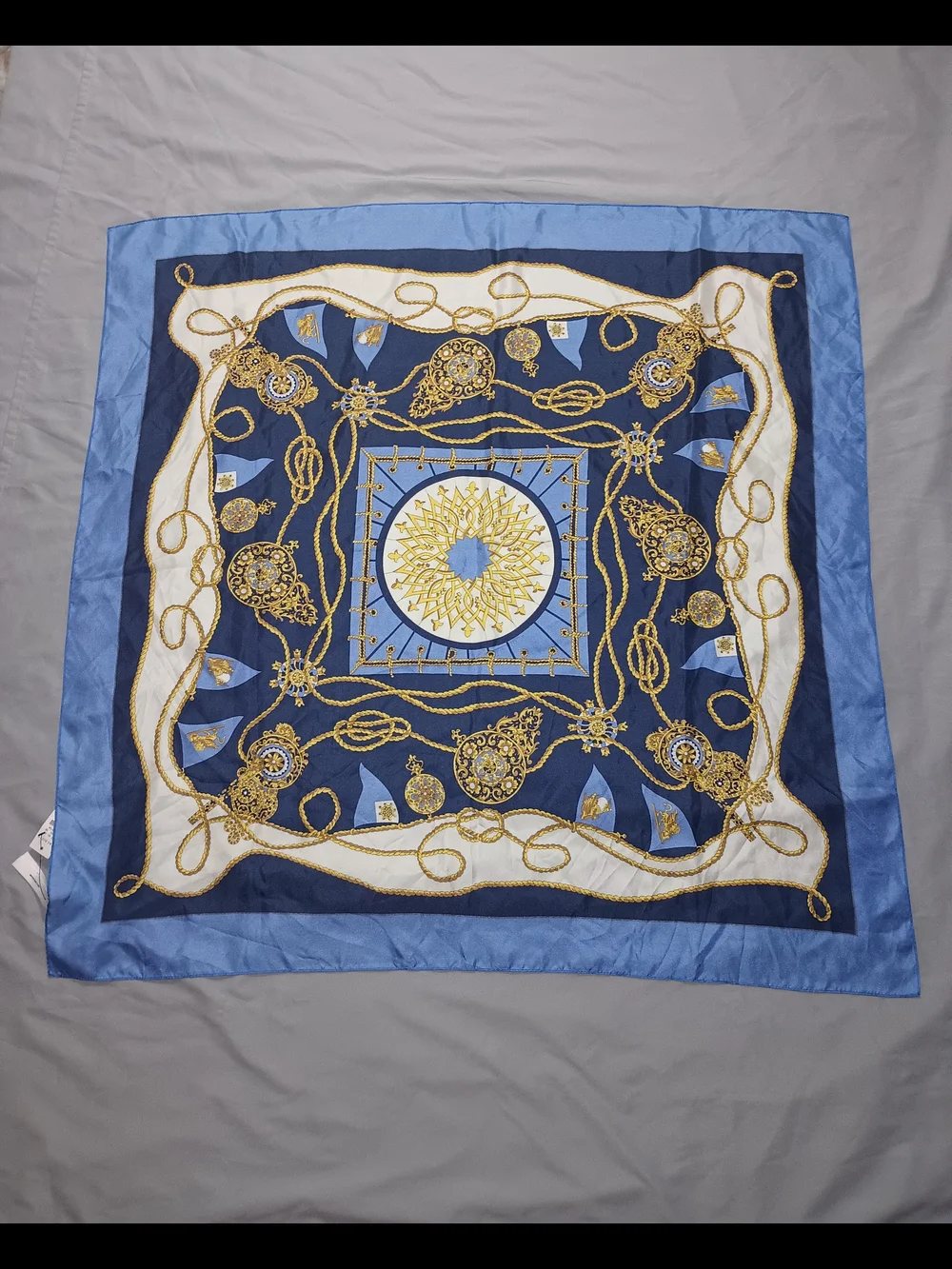 Talbots print gold see