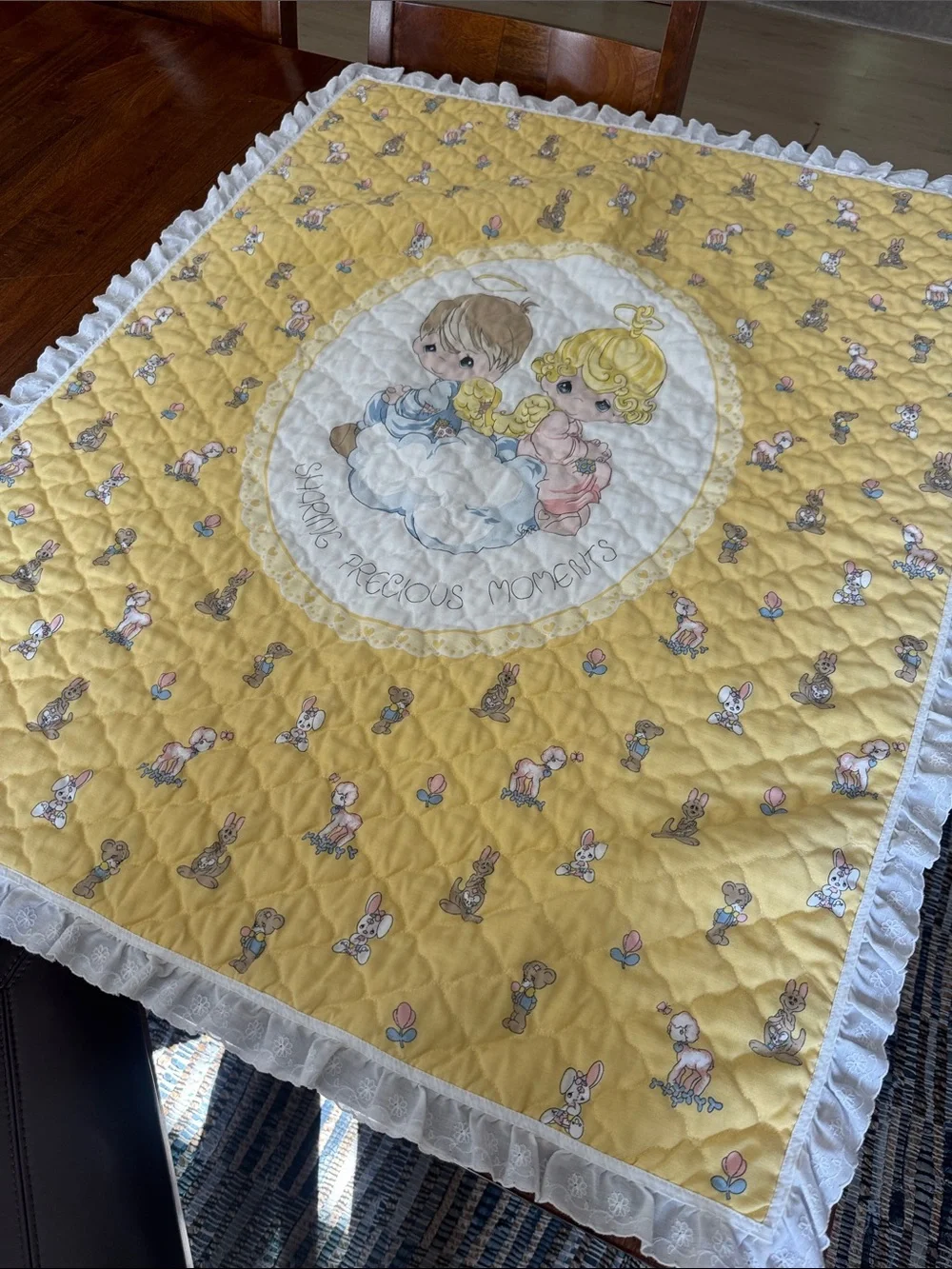 Precious Moments vintage yellow