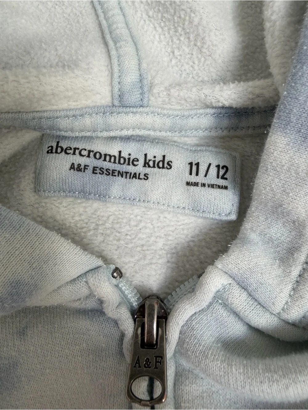 abercrombie kids zip front