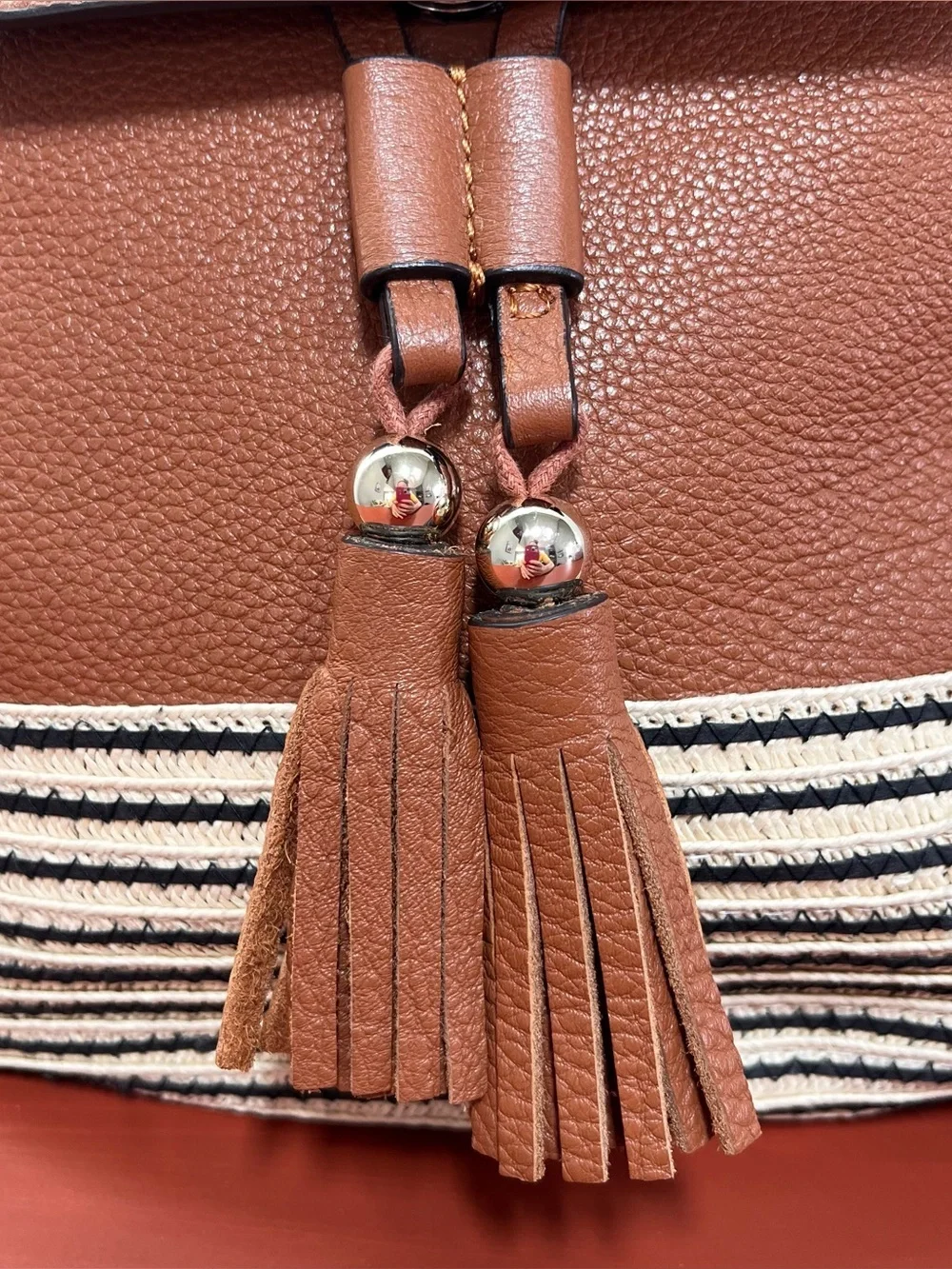 Rebecca Minkoff ivory brown