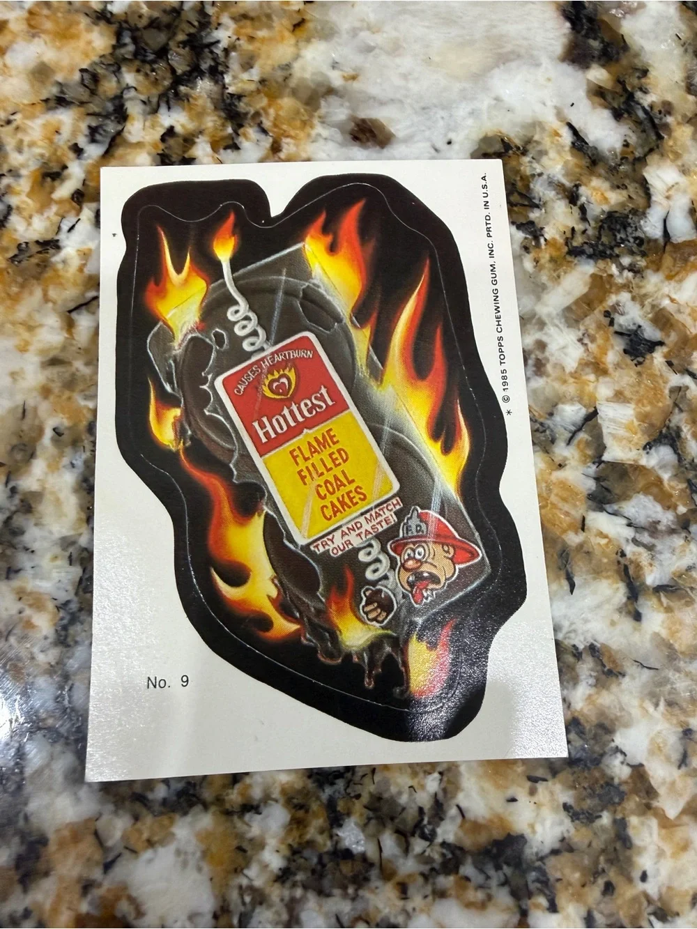 Topps hottest flame