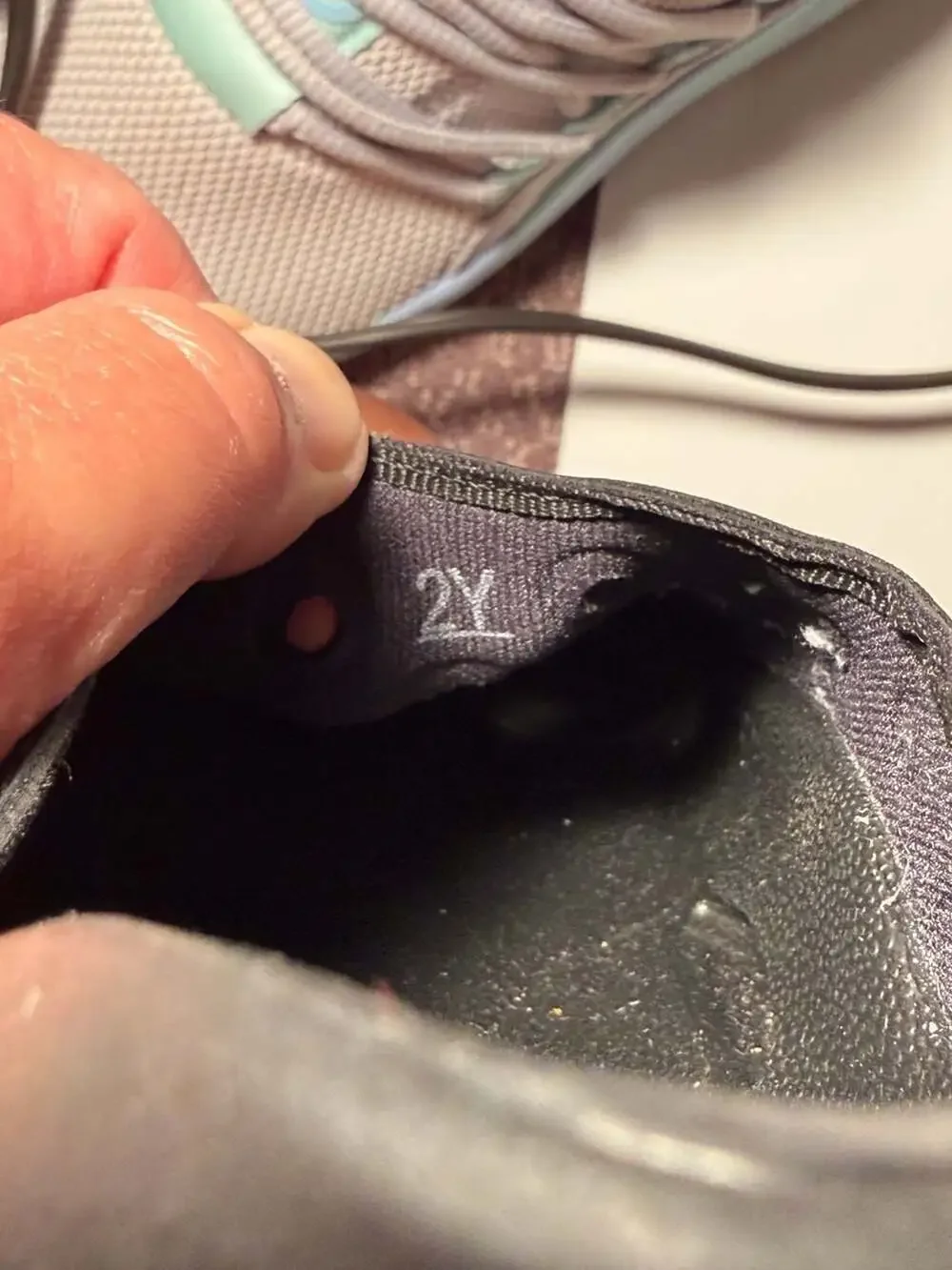 Nike no embossed