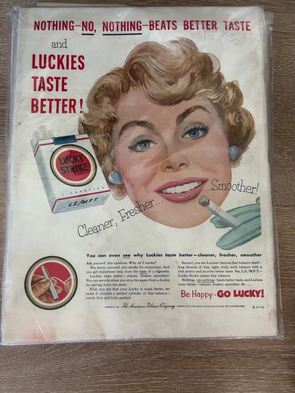 LIFE overall advertisements age