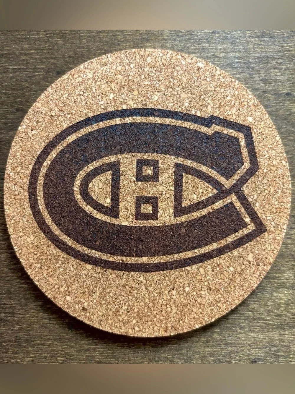 N/A coated coaster used
