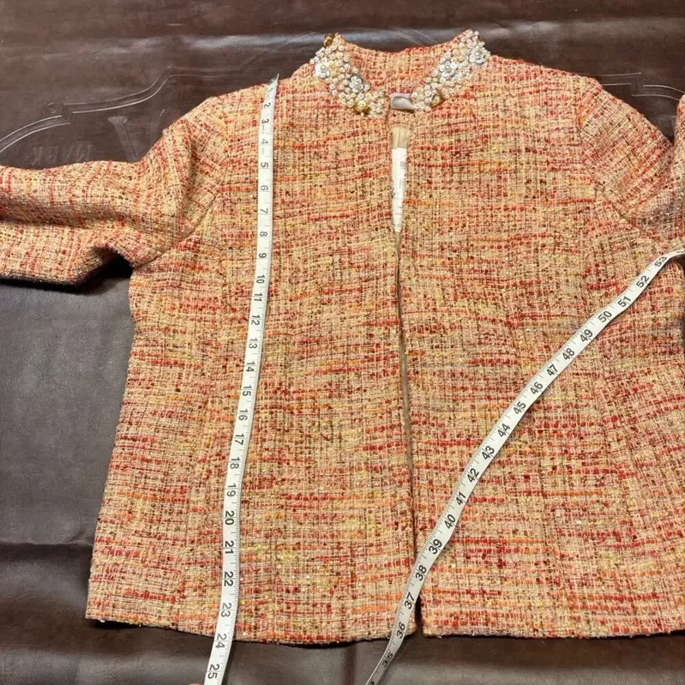 Chicos 24in spring tweed