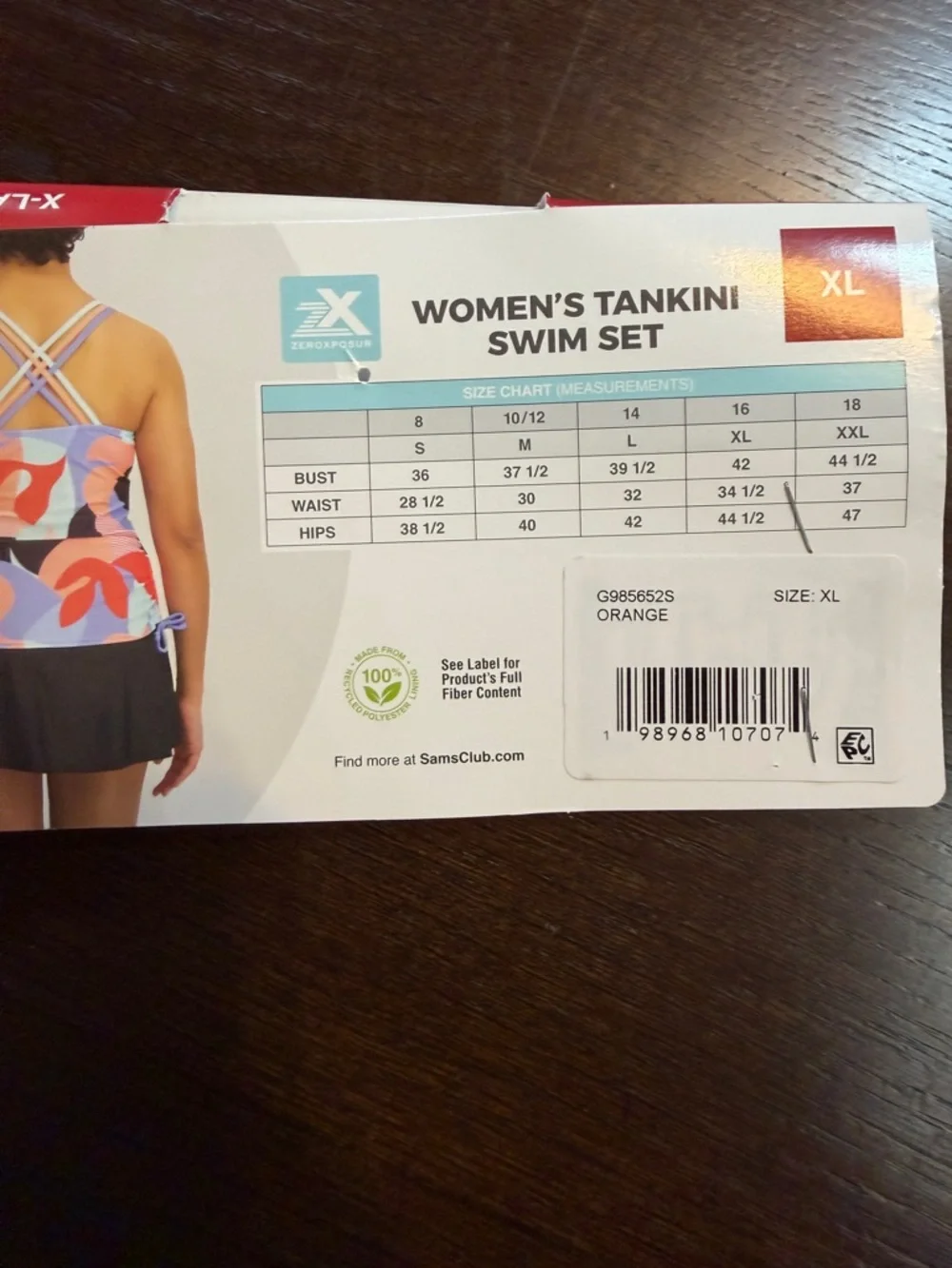 ZeroXposur nwt tankini