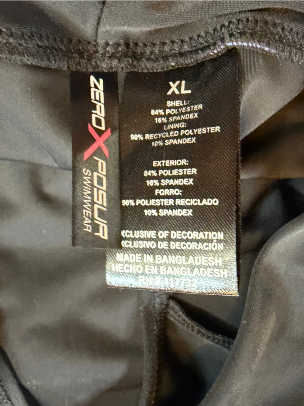 ZeroXposur nwt tankini