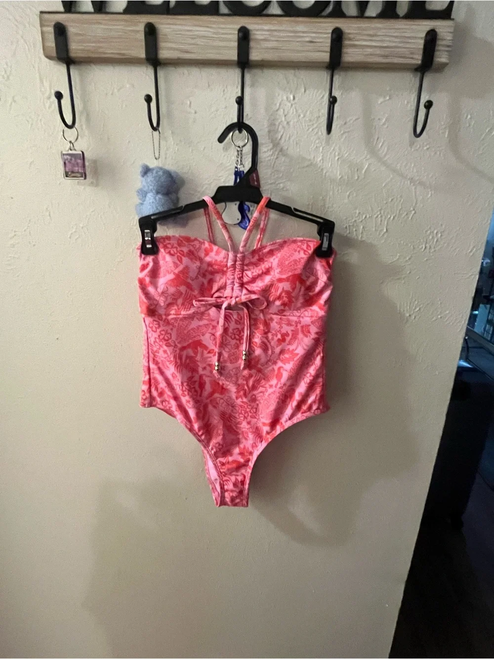 Pink Paisley One-Piece Swimsuit