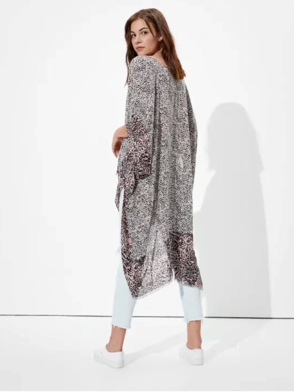 American Eagle Outfitters boho leopard