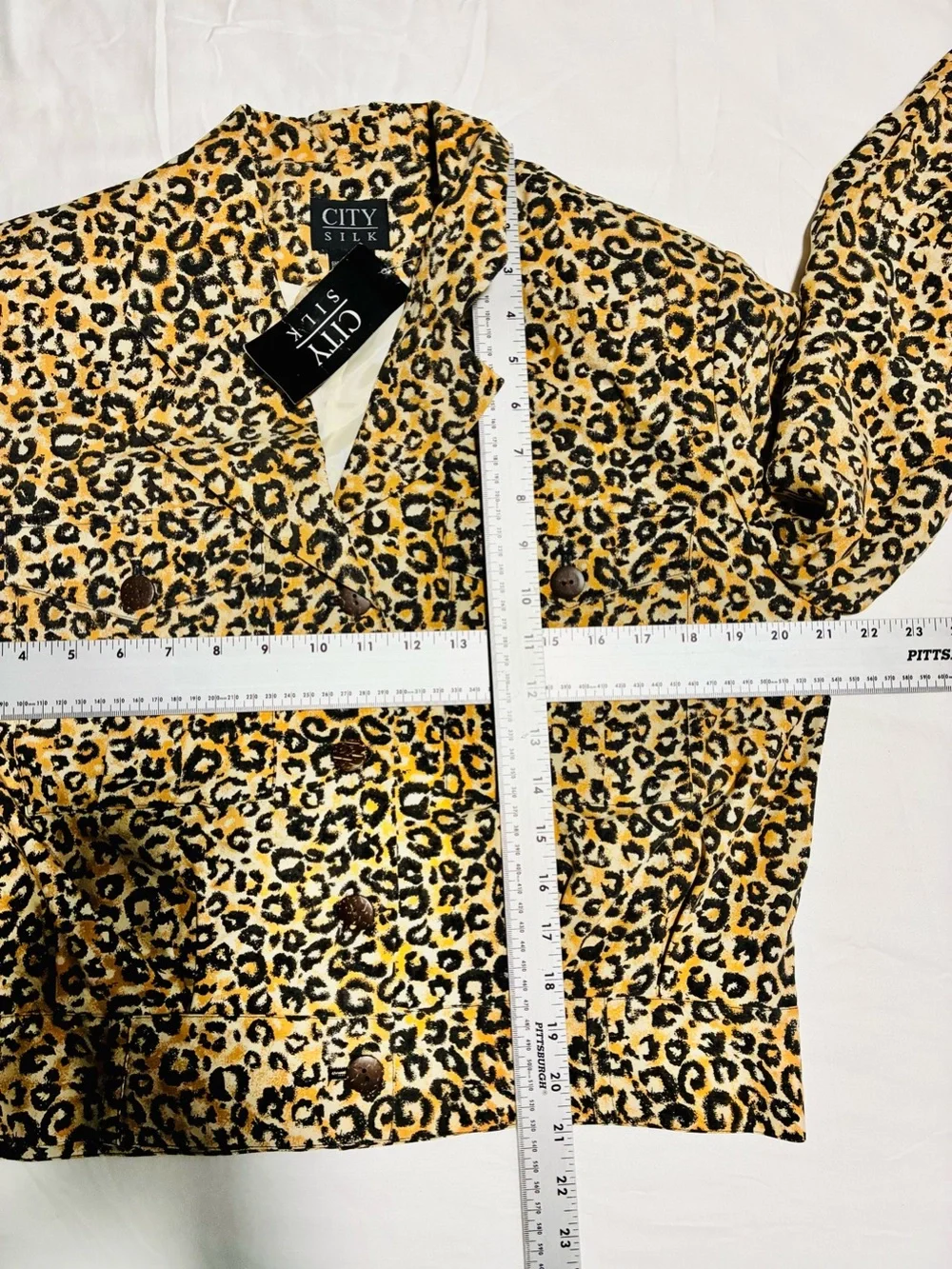 City Silk black worn