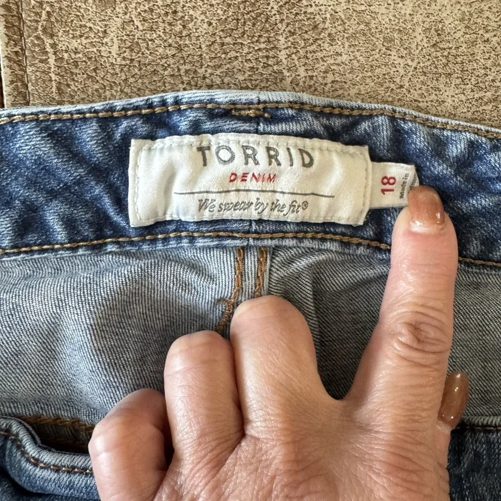 torrid blue hems unique