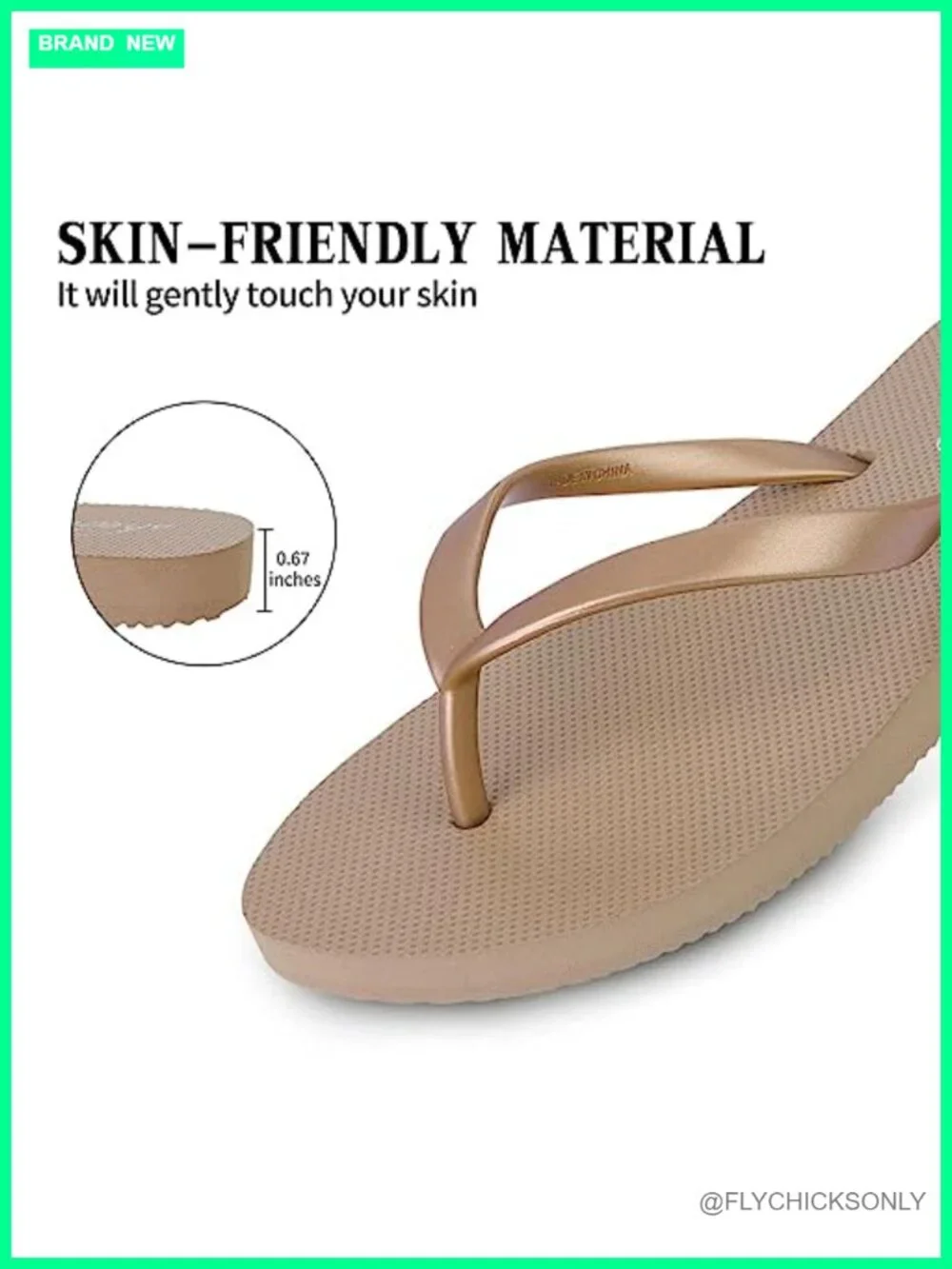 N/A flop footbed