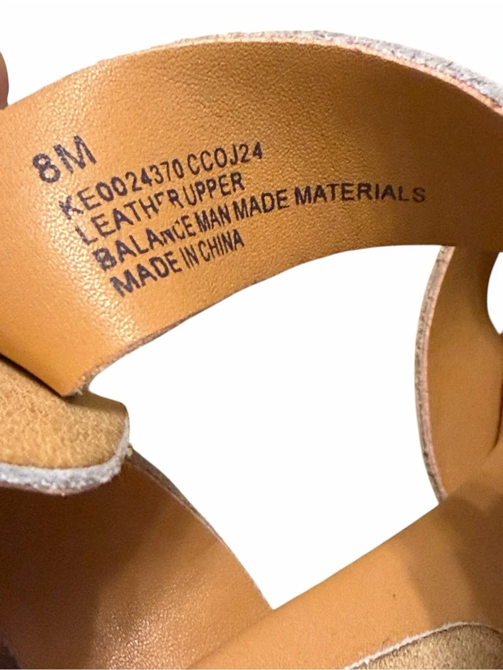 Kork-Ease block strap