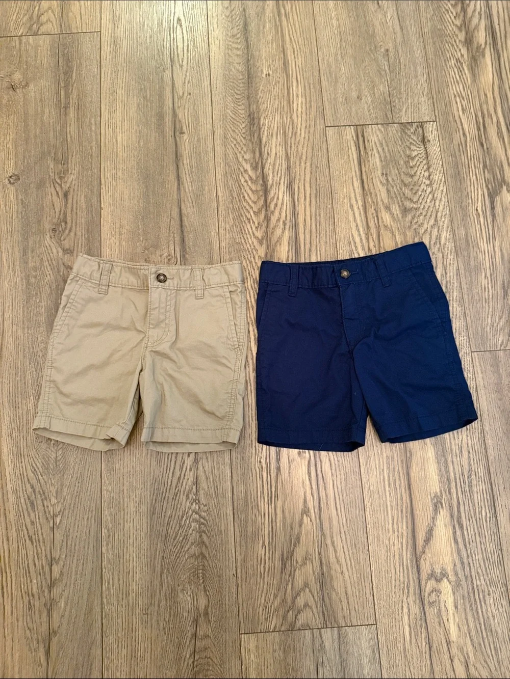 Carter's Khaki and Navy Shorts