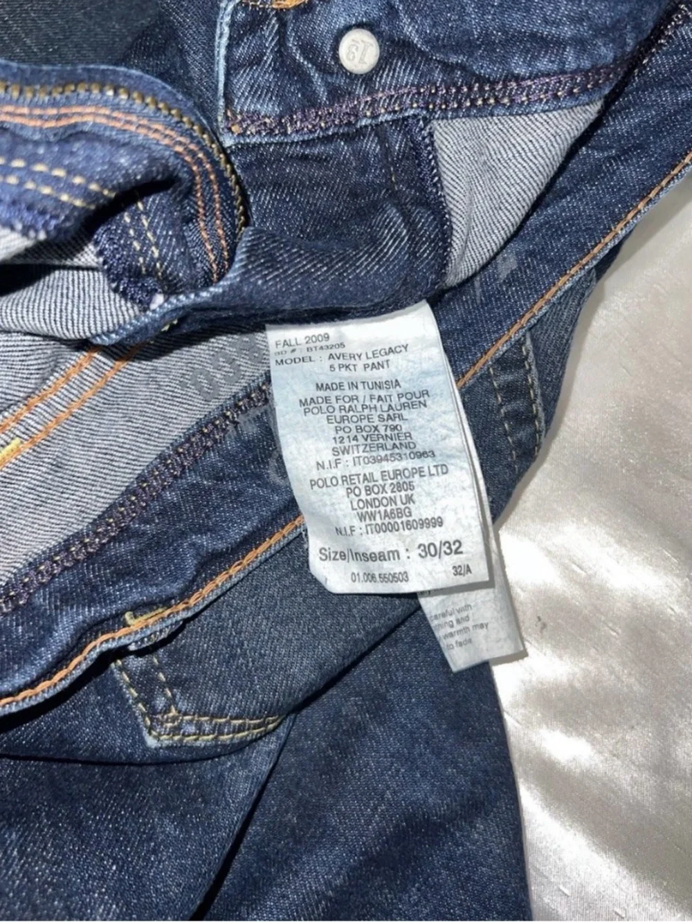 Polo Ralph Lauren classic denim