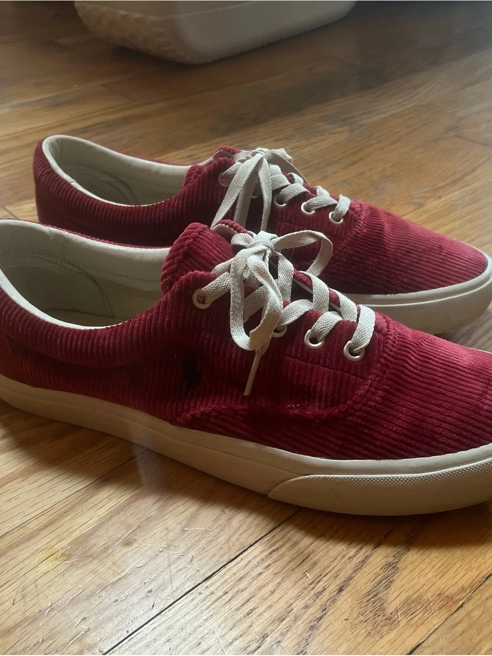 Polo by Ralph Lauren US11 Men's Corduroy Low-Top Sneakers