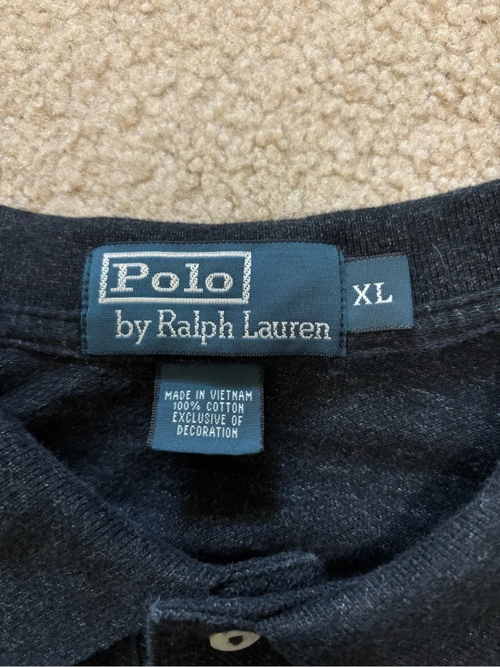 Polo Ralph Lauren black polo