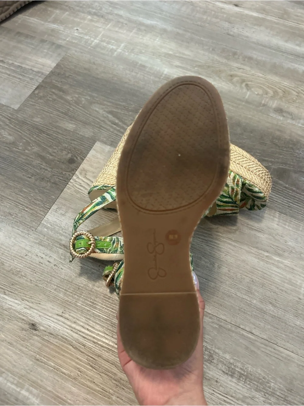 Jessica Simpson stylish green