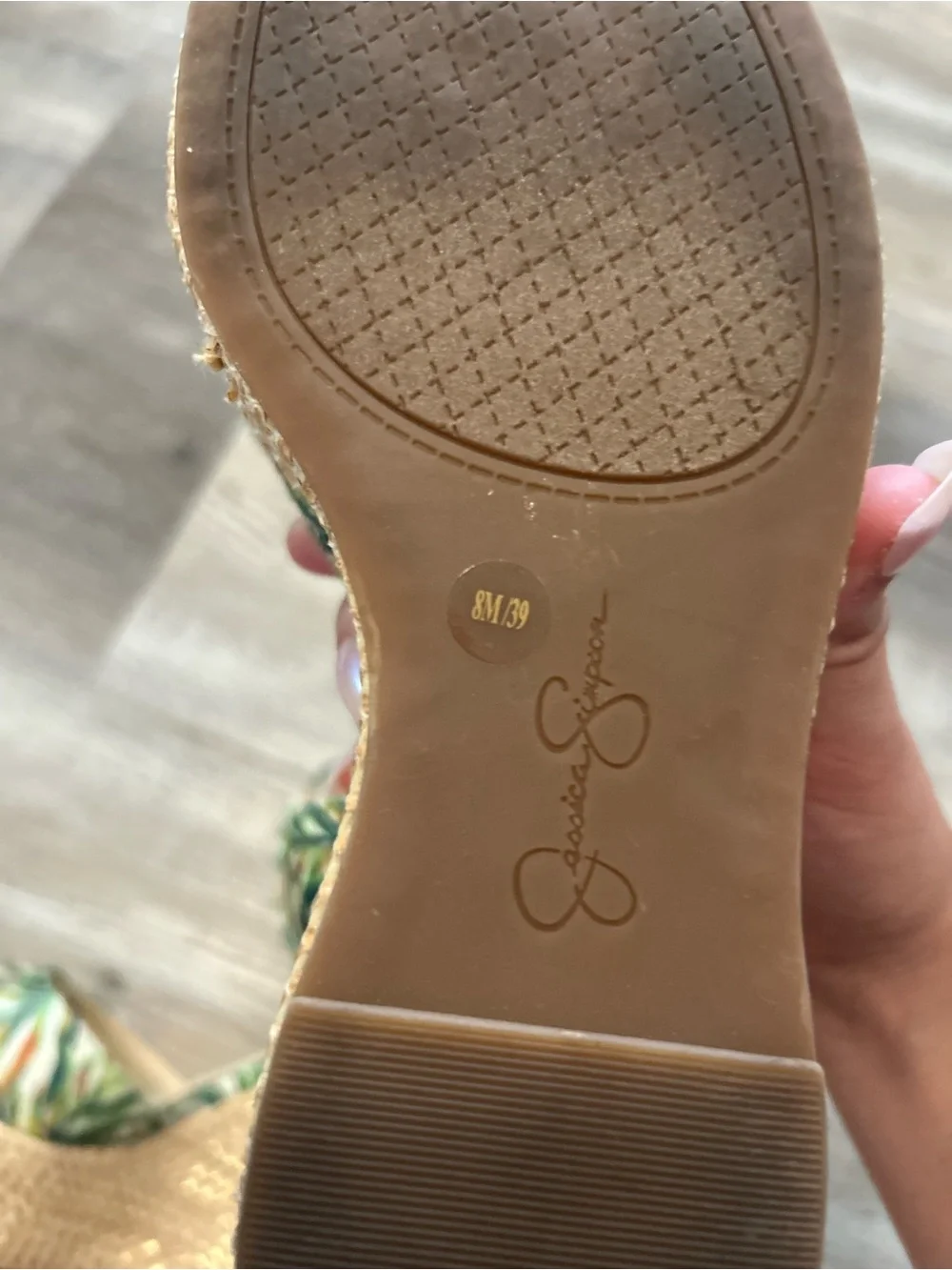 Jessica Simpson stylish green