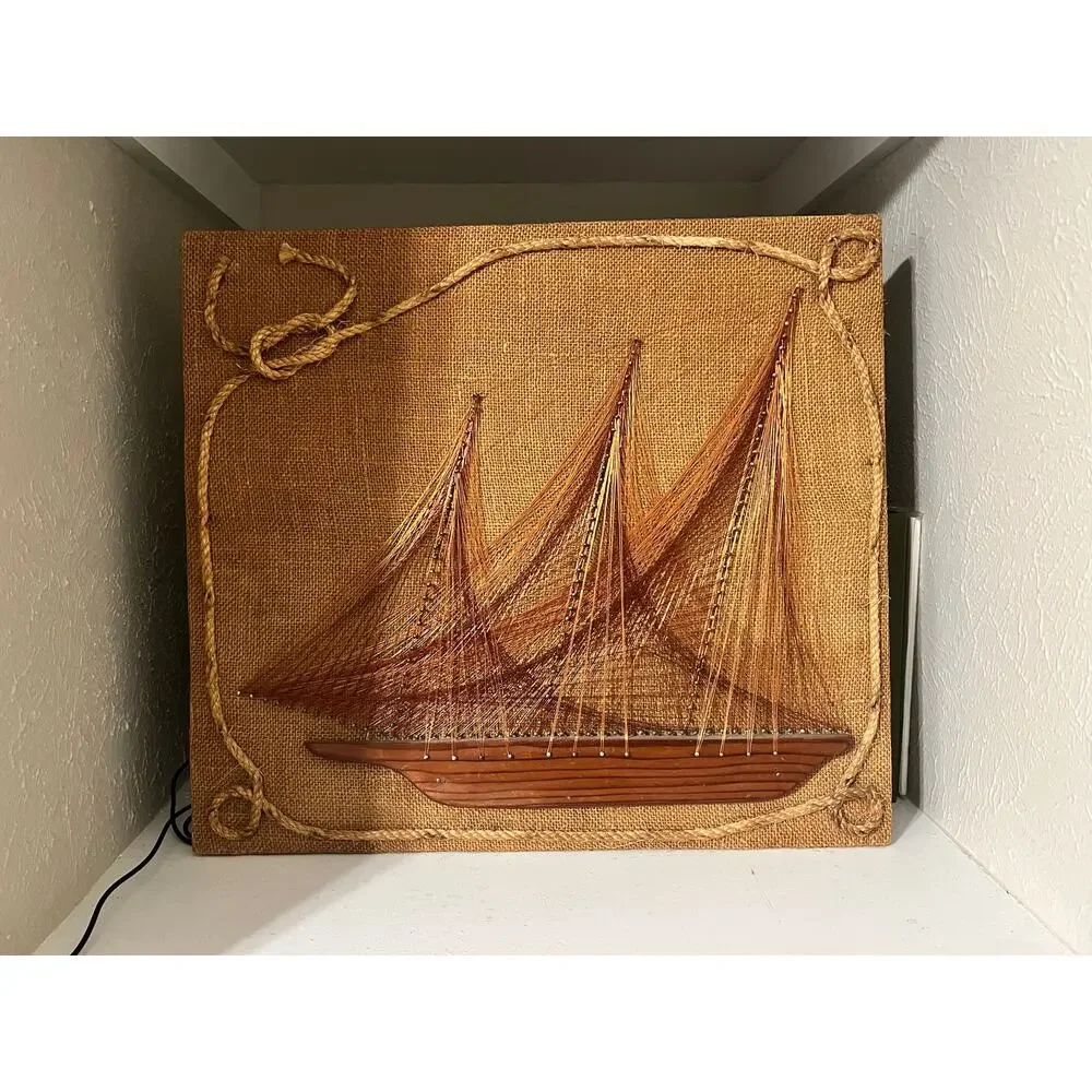 Vintage schooner copper