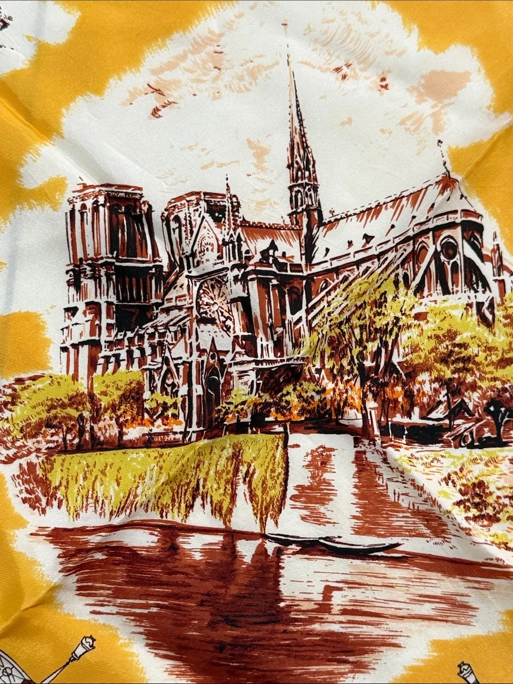 France vintage mustard