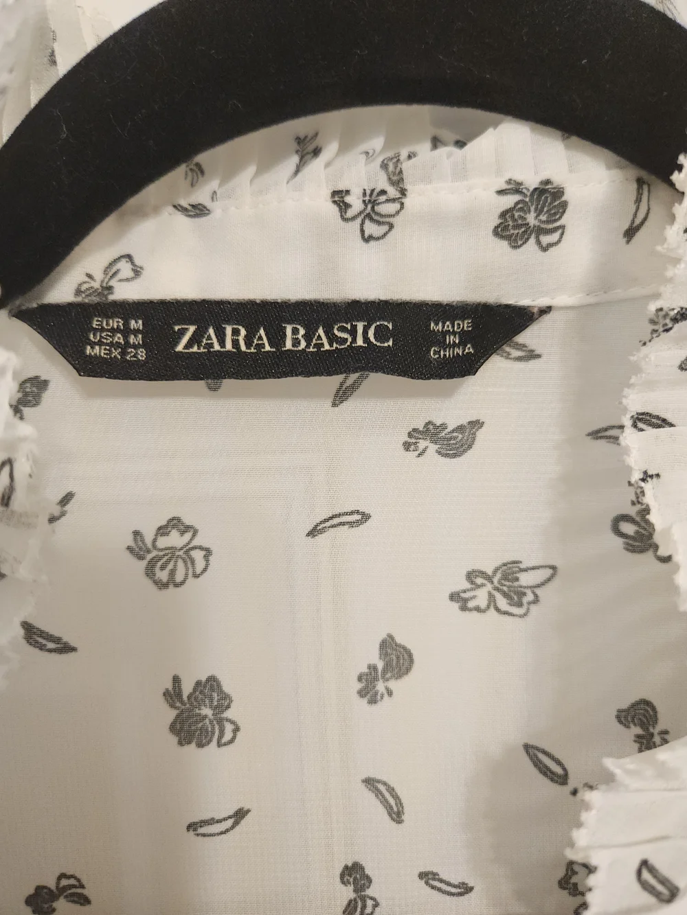 Zara sheer cottagecore