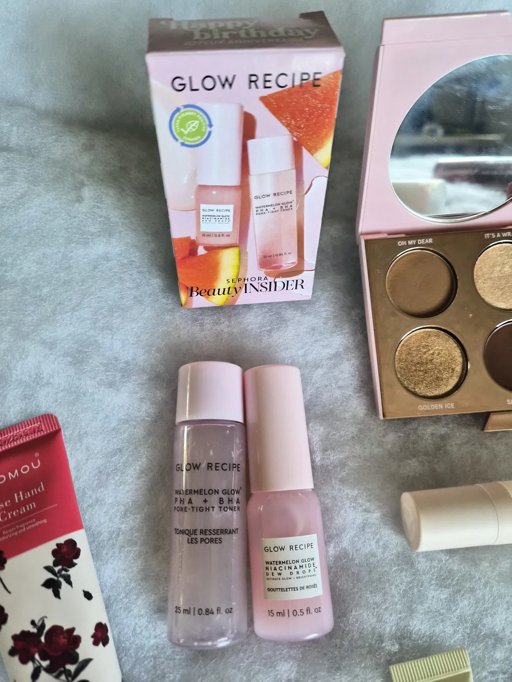Glow Recipe pink minis